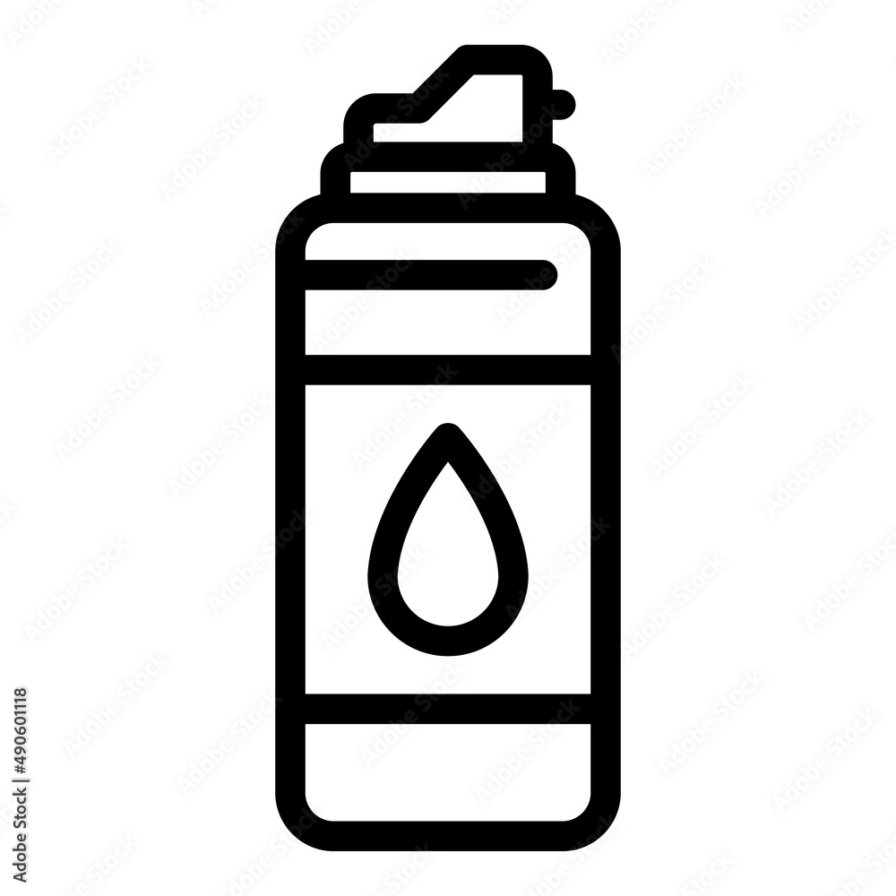 Cream foam icon outline vector. Cosmetic care. Razor face Cream foam icon outline vector. Cosmetic care. Razor face