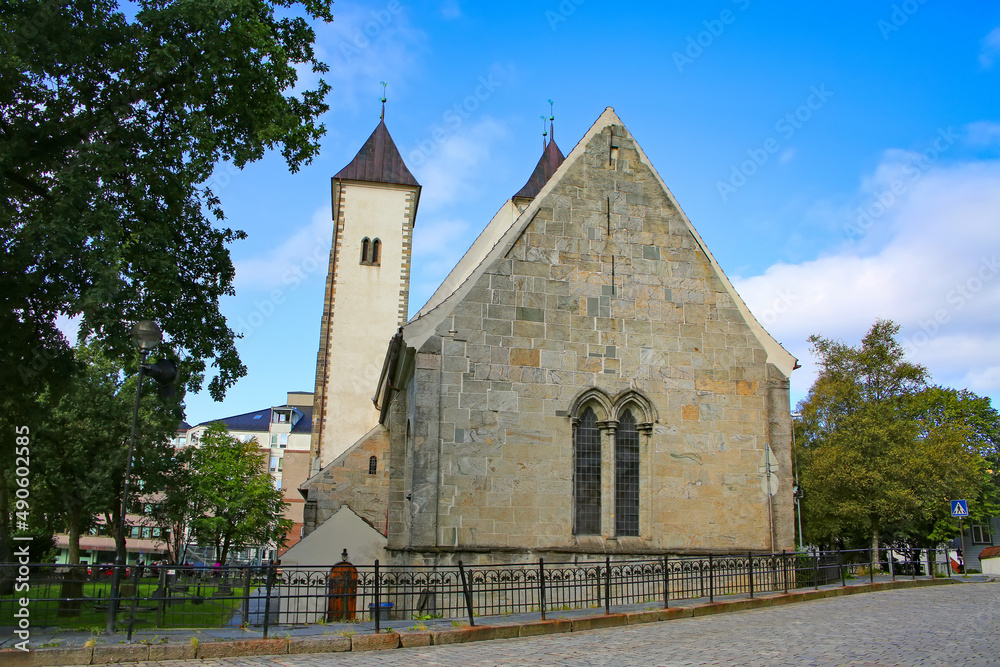 St Mary’s Church (Mariakirken),  the historic church is the oldest remaining building in Bergen, Norway.