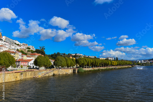 Rio Mondego in Coimbra, Portugal 