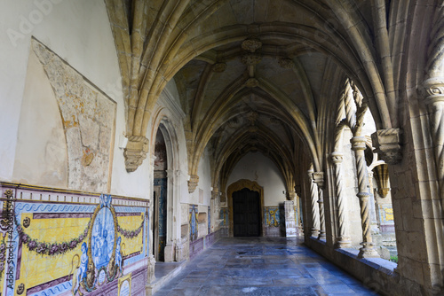 Kreuzgang Kloster Santa Cruz in Coimbra  Portugal