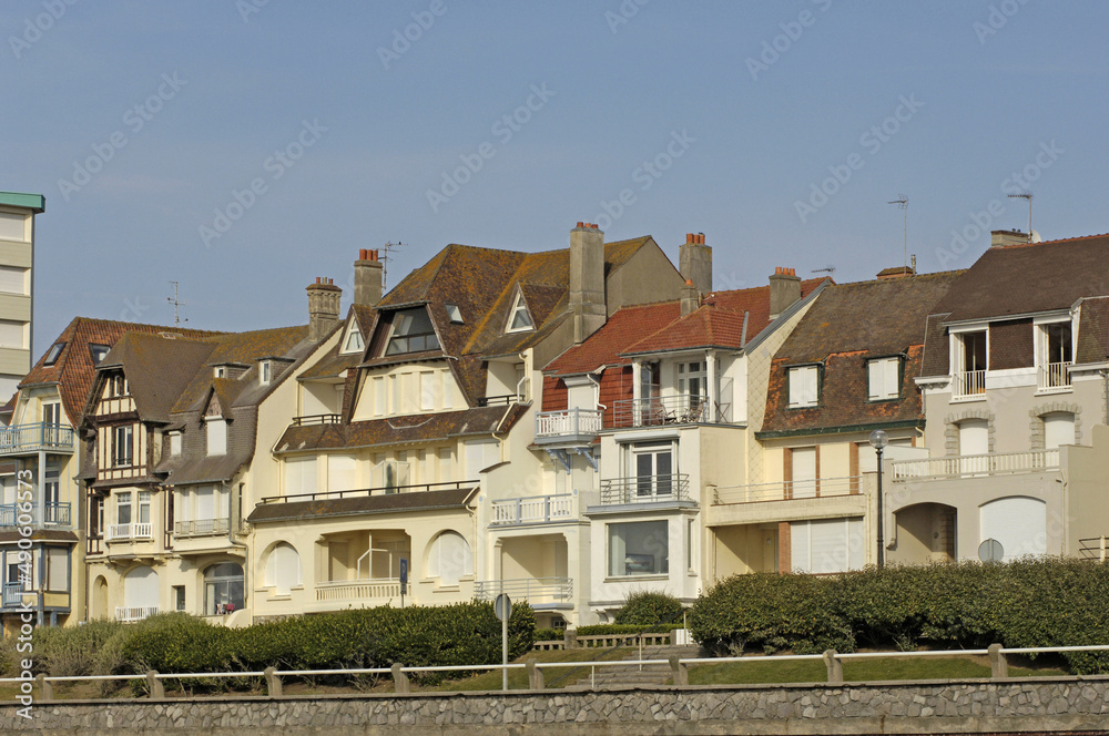 Le Touquet, France - april 3 2017 : the seaside