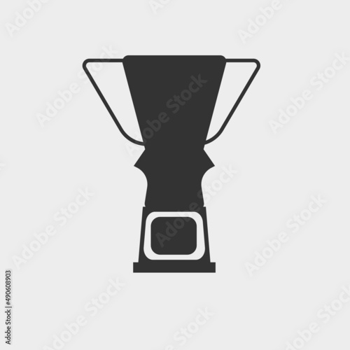 Trophy vector icon illustration sign © STUDIOXI