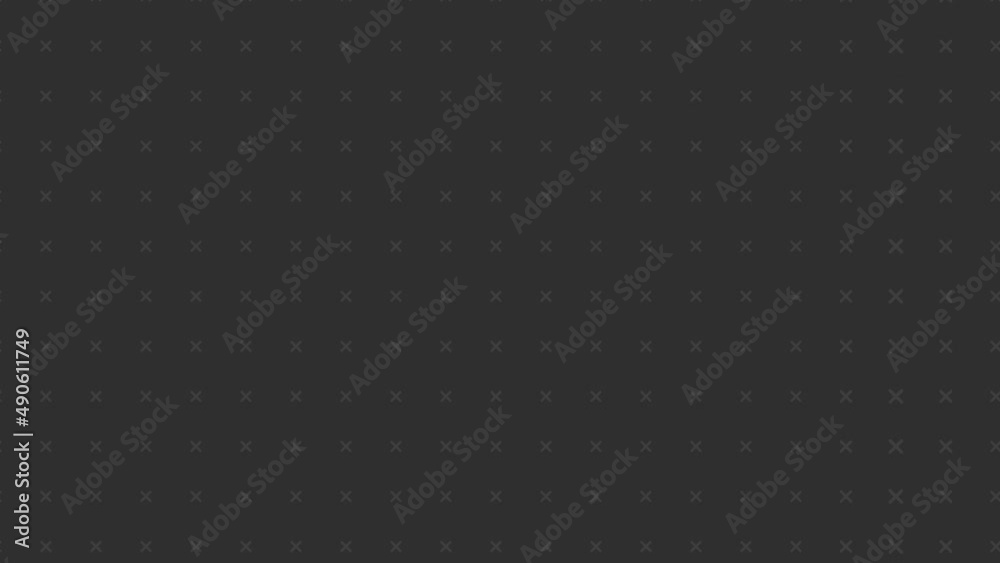 Dark grey abstract animated pattern background loop