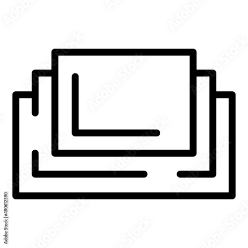 E cig tale icon outline vector. Vape smoke. Pen e cig