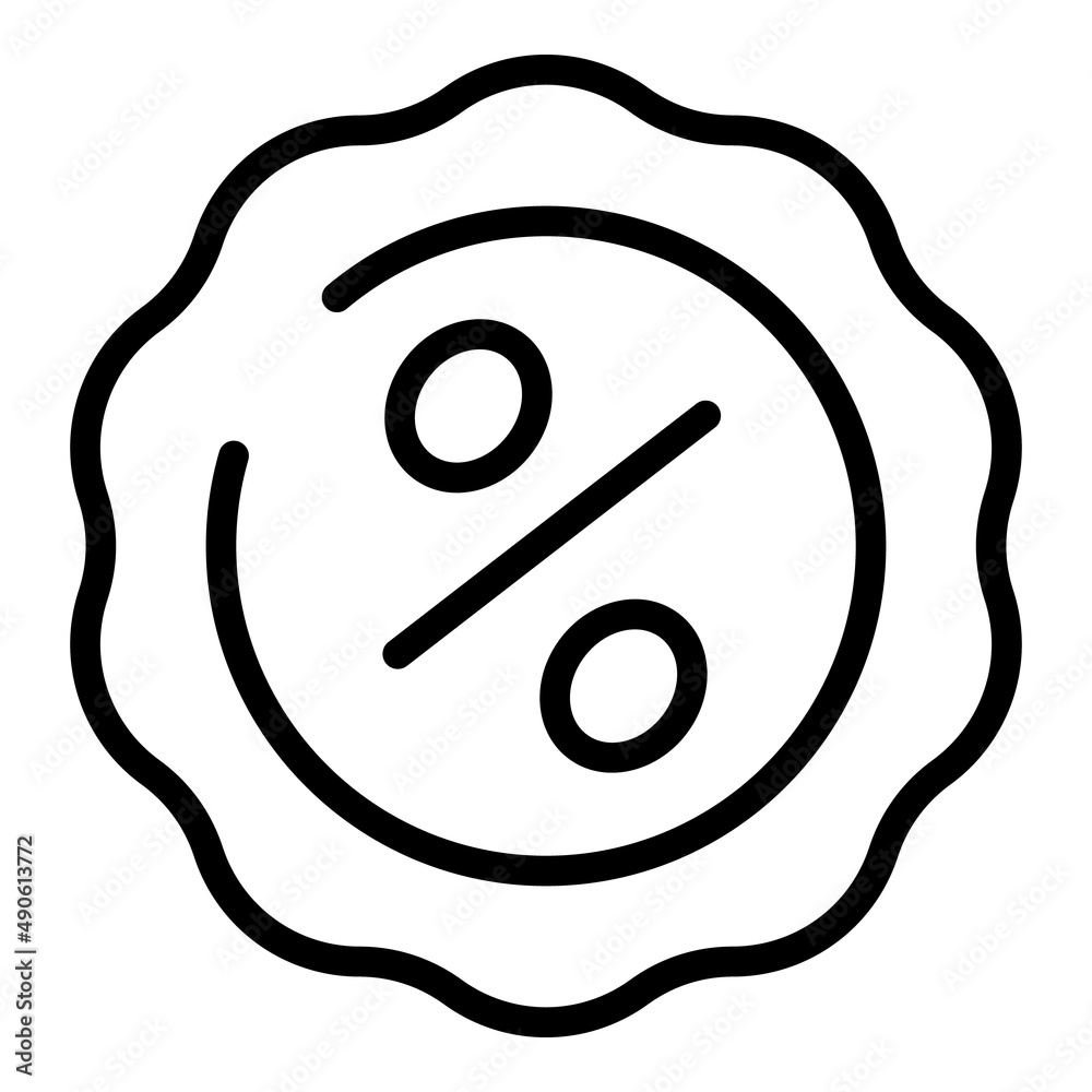 Percent sale icon outline vector. Store pay. Online order Percent sale icon outline vector. Store pay. Online order