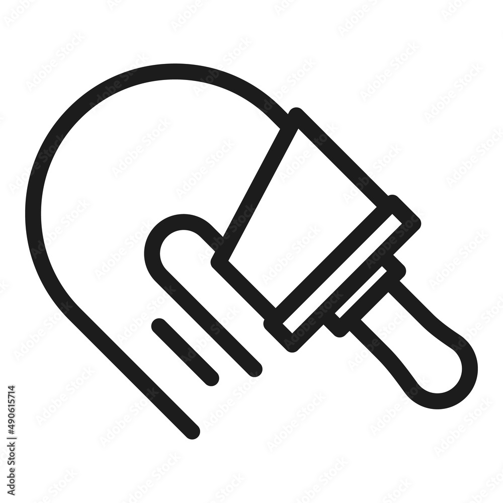 Paint pencil icon outline vector. Edit tool. Data scale Paint pencil icon outline vector. Edit tool. Data scale