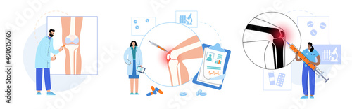 Knee Injection procedure