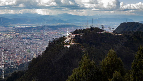 Monserrate, city panorama photo