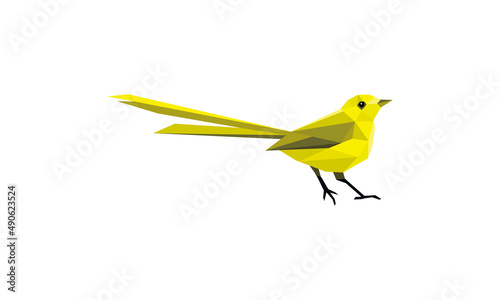 dancing polygon bird
