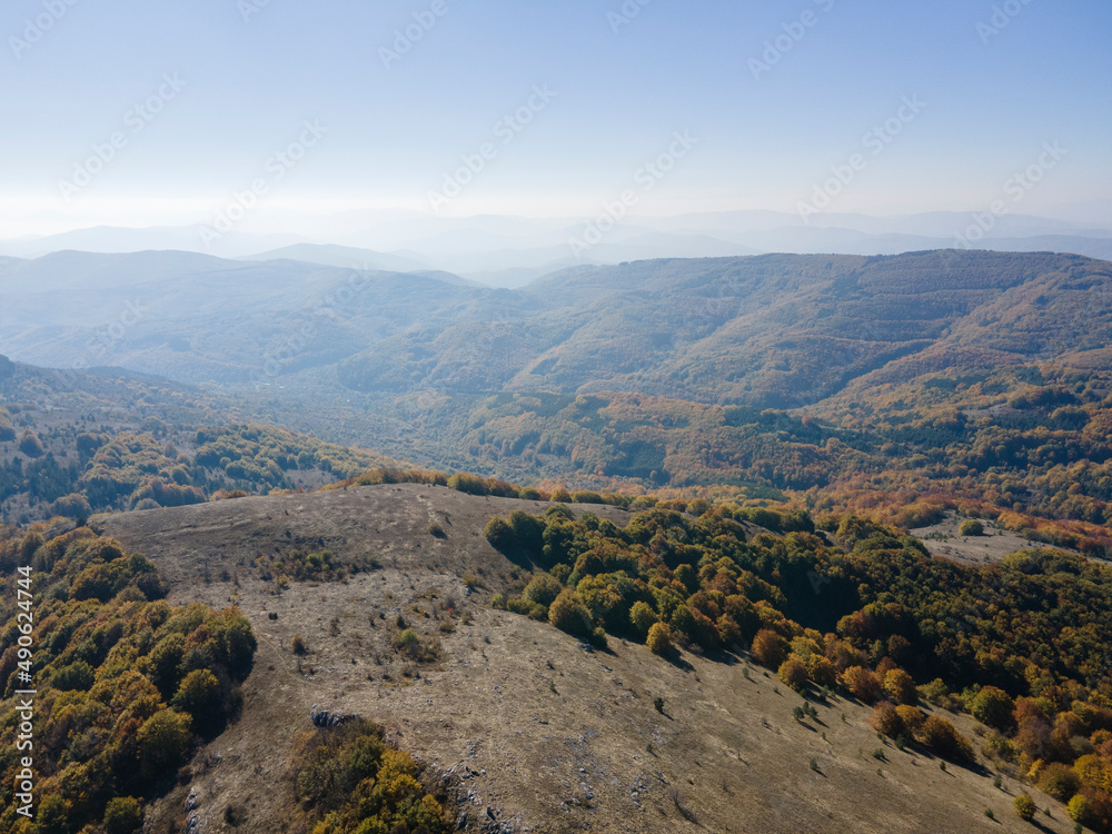 Landscape of Erul mountain near Golemi peak, Bulgaria