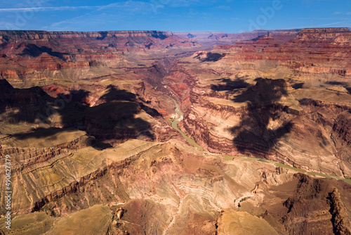 Aerial view of The Grand Canyon, Arizona, USA