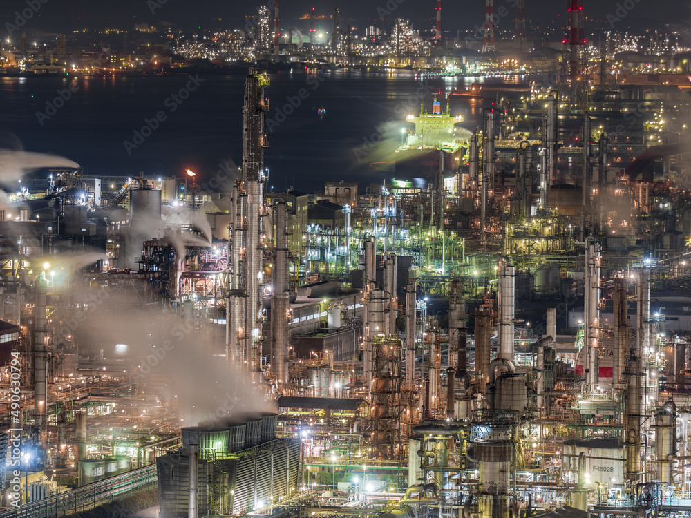 工場夜景 工場夜景