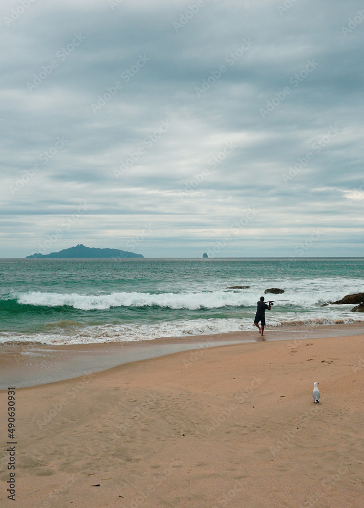 The View Around Langs beach in Northland, New Zealand. The View Around Langs beach in Northland, New Zealand.
