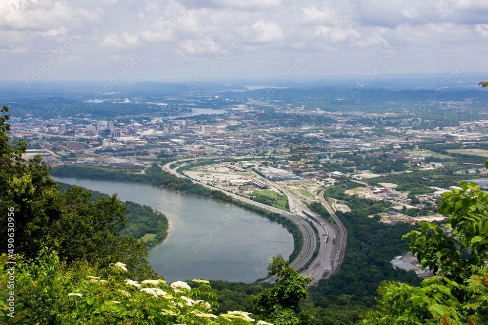 Above the Scenic City, Chattanooga, TN
