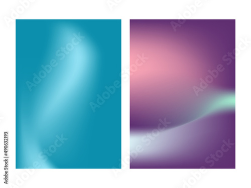 Fototapeta Naklejka Na Ścianę i Meble -  Collection wallpaper for mobile phone. abstract background smartphone size. vector illustration template screen for smartphone.