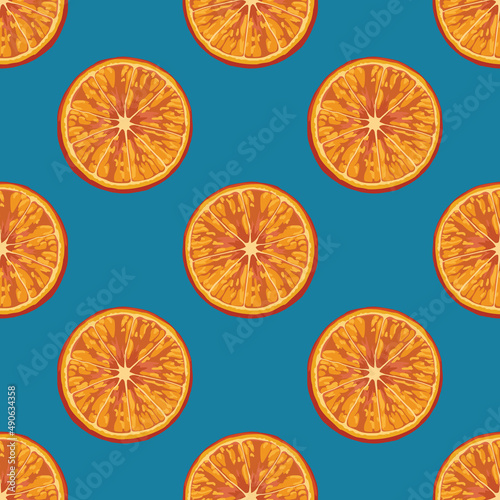fruits drawing seamless background pattern