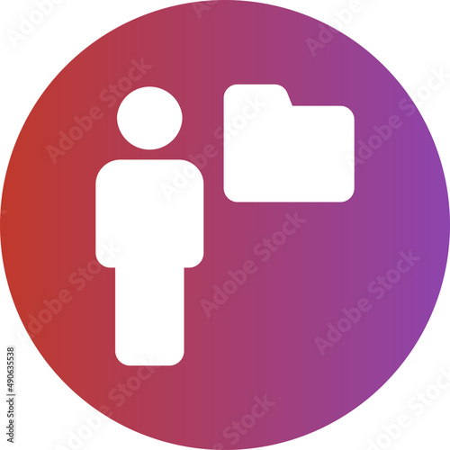 folder gradient icon