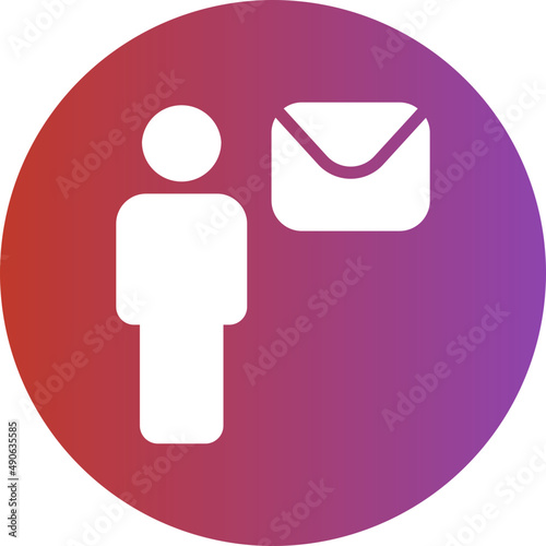 mail gradient icon