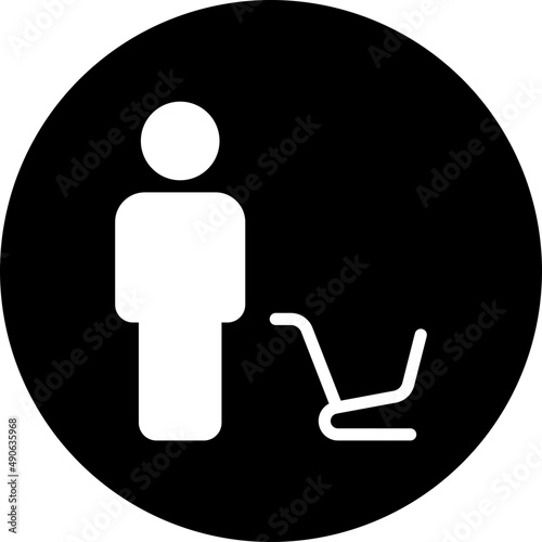 cart glyph icon