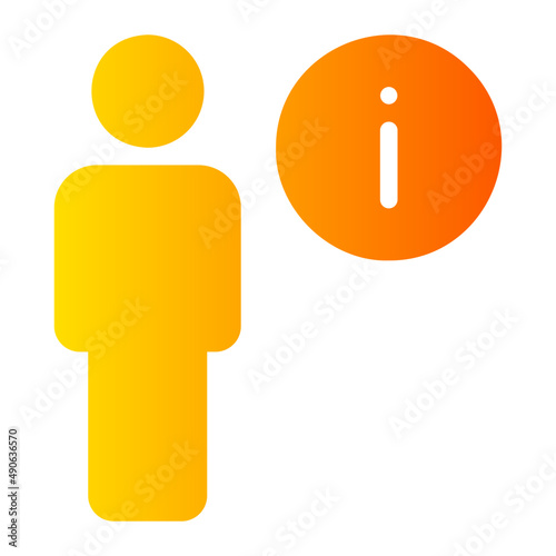 information gradient icon
