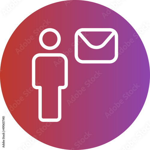 mail gradient icon