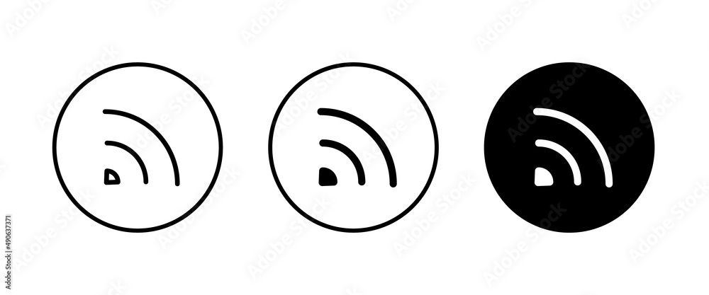 WIFI icon set, Wireless internet Wi Fi icons, button,vector, sign, symbol, logo, illustration, editable stroke, flat design style isolaated on white linear pictogram WIFI icon set, Wireless internet Wi Fi icons, button,vector, sign, symbol, logo, illustration, editable stroke, flat design style isolaated on white linear pictogram