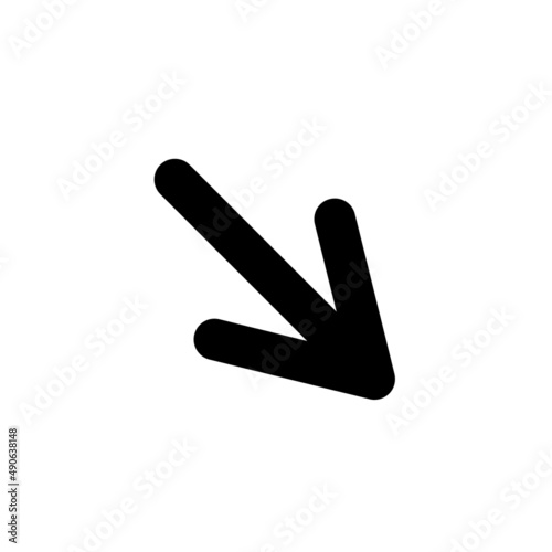 Arrow Style Icon Vector Illustration
