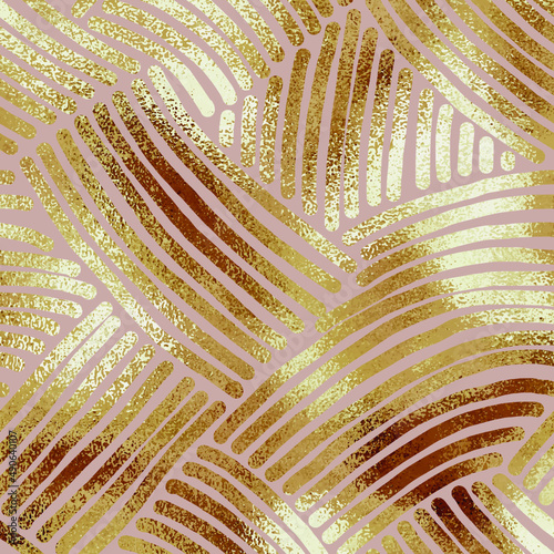 Rose gold. Abstract pattern with imitation of rose gold texture.