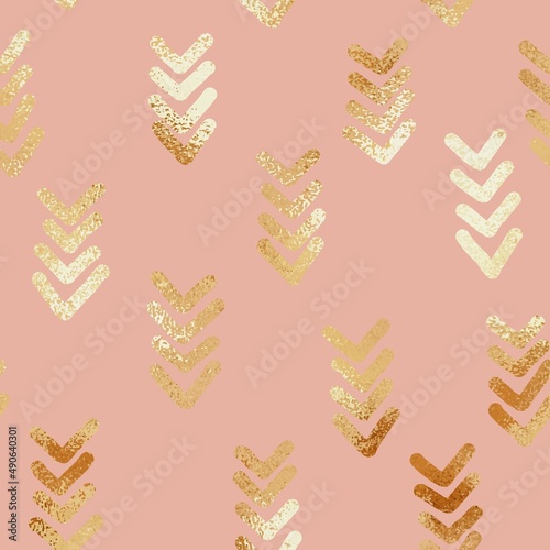 Rose gold. Abstraction pattern with imitation of rose gold texture.