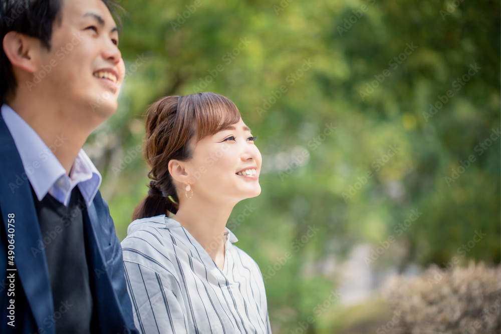カジュアルビジネスの会社員
