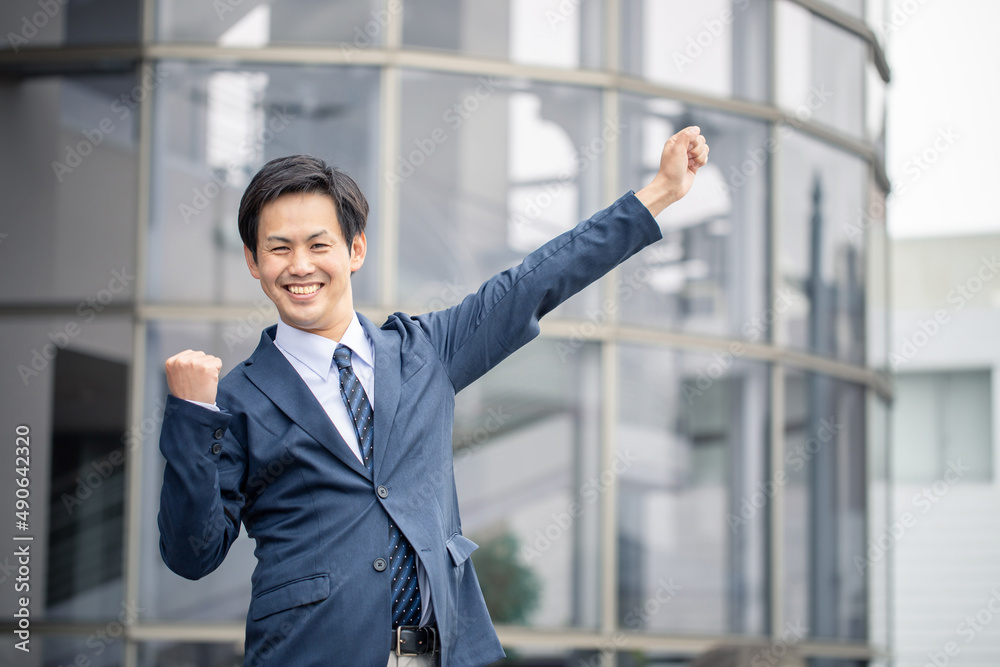 カジュアルビジネスの会社員
