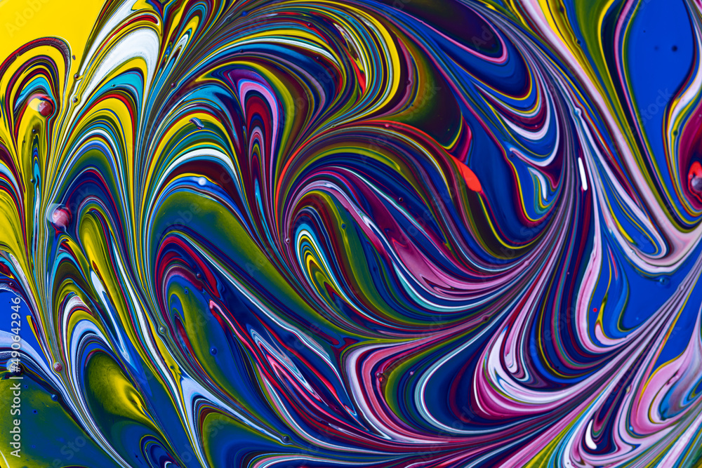 Acrylic color painting abstract background Acrylic color painting abstract background