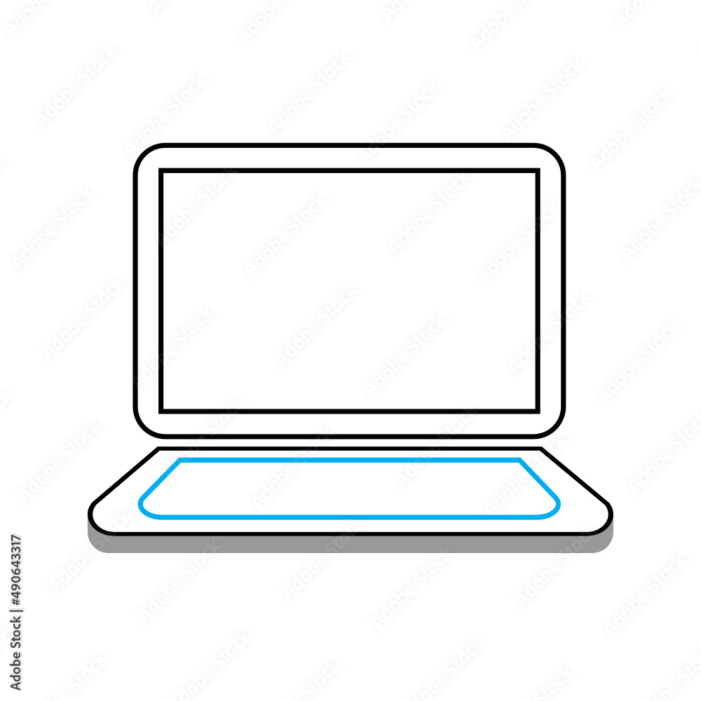 Laptop or notebook icon. Computer icon for apps and websites. SVG computer vector illustration. Laptop or notebook icon. Computer icon for apps and websites. SVG computer vector illustration.