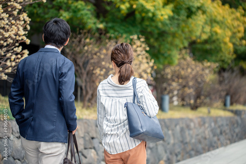 カジュアルビジネスの会社員 