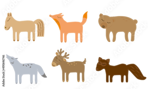 set of forest dwellers