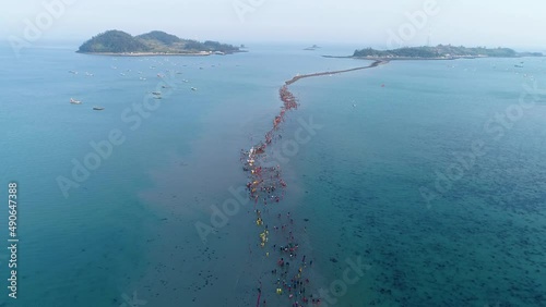 진도군 신비의 바닷길 photo