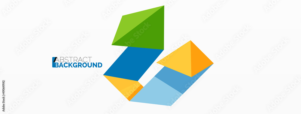 Creative geometric wallpaper. Abstract ribbon style line composition. Techno business template for wallpaper, banner, background or landing Creative geometric wallpaper. Abstract ribbon style line composition. Techno business template for wallpaper, banner, background or landing