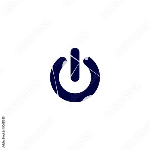 shutdown icon vector design templates