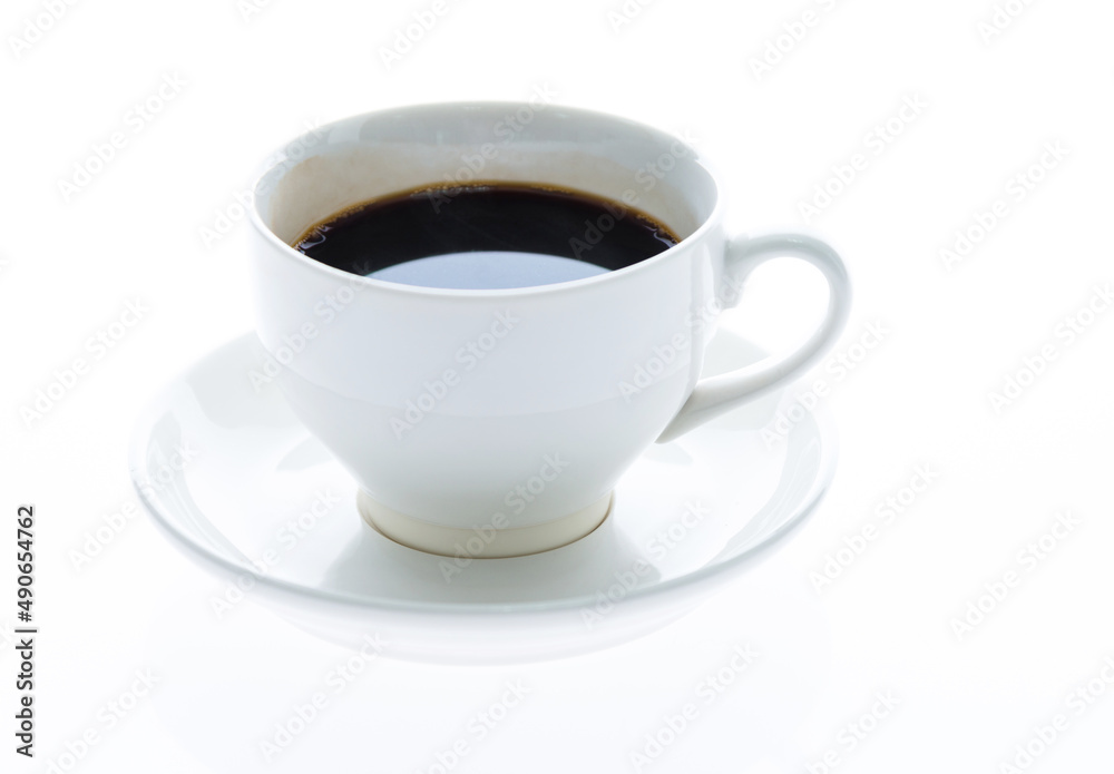 Cup of coffee isolated on white background Cup of coffee isolated on white background