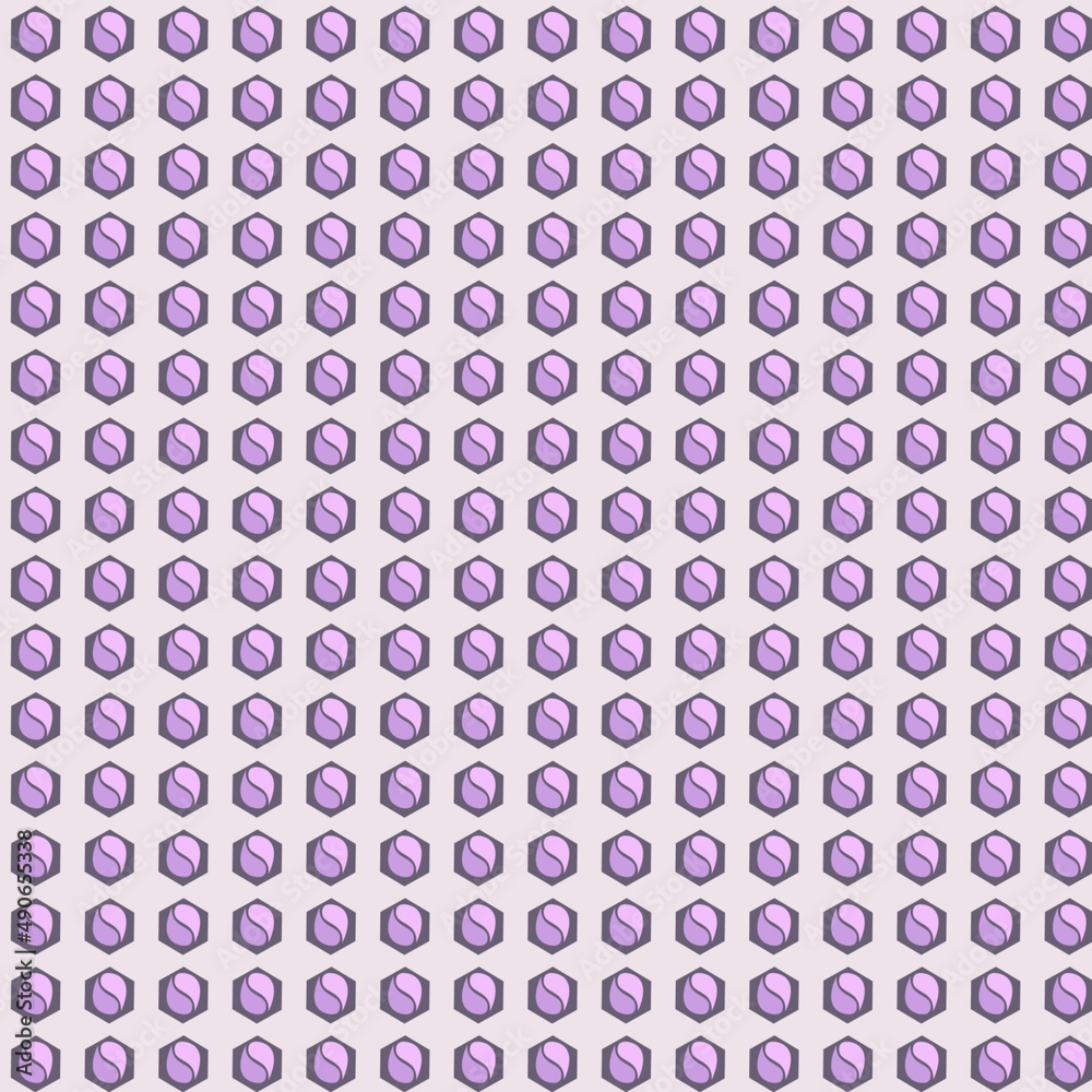 Purple colour heaxgonal pattern for fabric, background, and wallpaper Purple colour heaxgonal pattern for fabric, background, and wallpaper