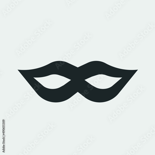 Mask vector icon illustration sign