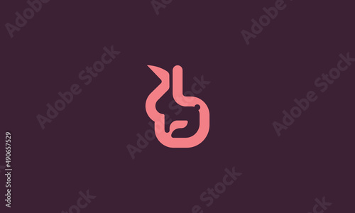 Wallpaper Mural Rabbit Easter Bunny Logo Template Torontodigital.ca