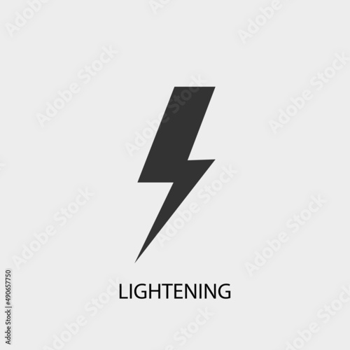 Lightening vector icon illustration sign Free Download Lightening vector icon illustration sign - GFXLoad