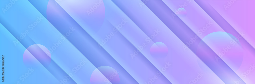 Fototapeta premium Modern abstract dark blue banner background. Vector illustration template with pattern. Design for technology, business, corporate, institution, party, festive, seminar, and talks.