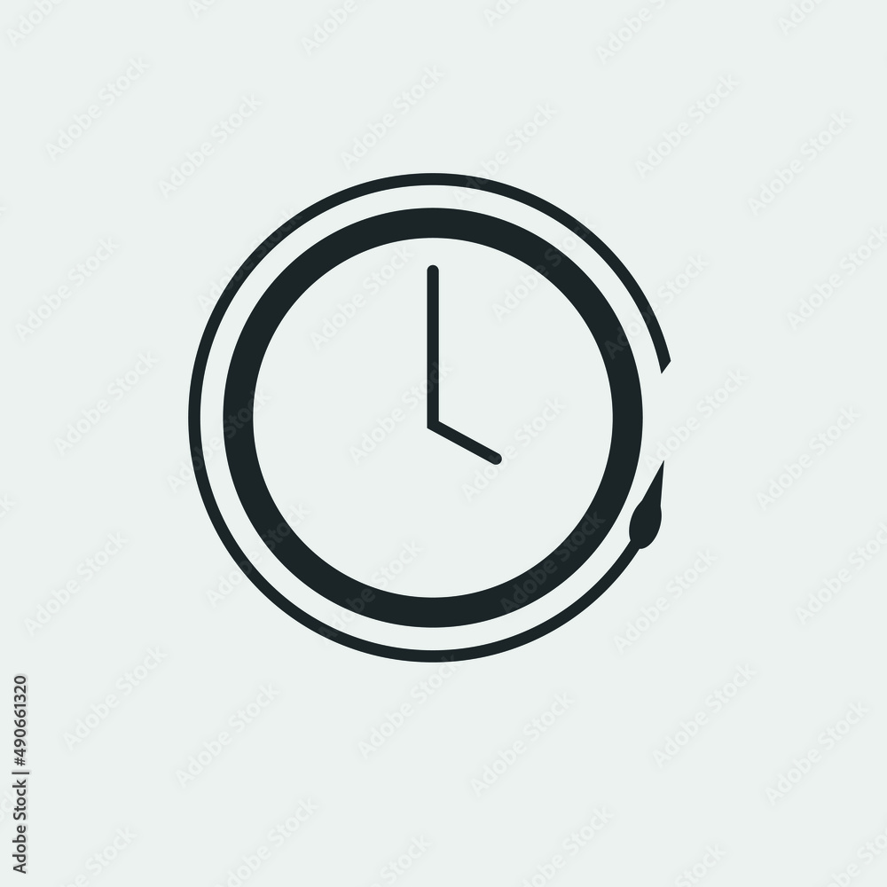 Alarm vector icon illustration sign Alarm vector icon illustration sign