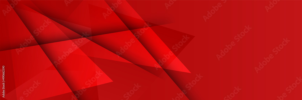 Modern abstract dark red orange yellow banner background. overlap shape red colorful Abstract wide banner design background Modern abstract dark red orange yellow banner background. overlap shape red colorful Abstract wide banner design background