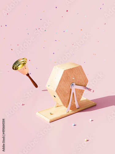 ガラポン大当たり
