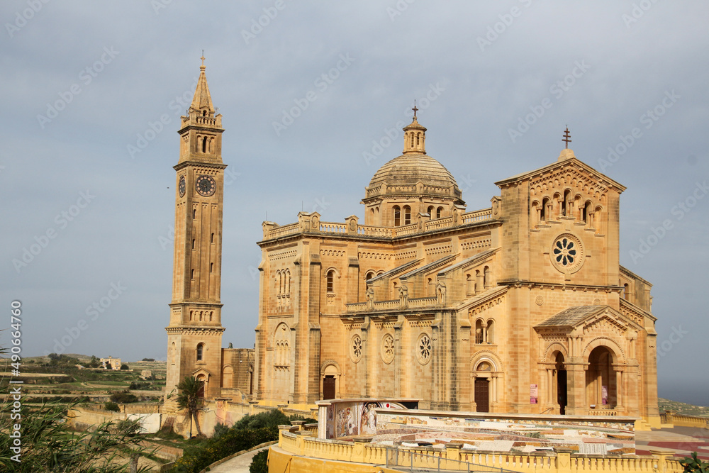 Ta 'Pinu basilica is located near the village of Gharb on the island of Gozo in Malta and belongs to the Diocese of Gozo