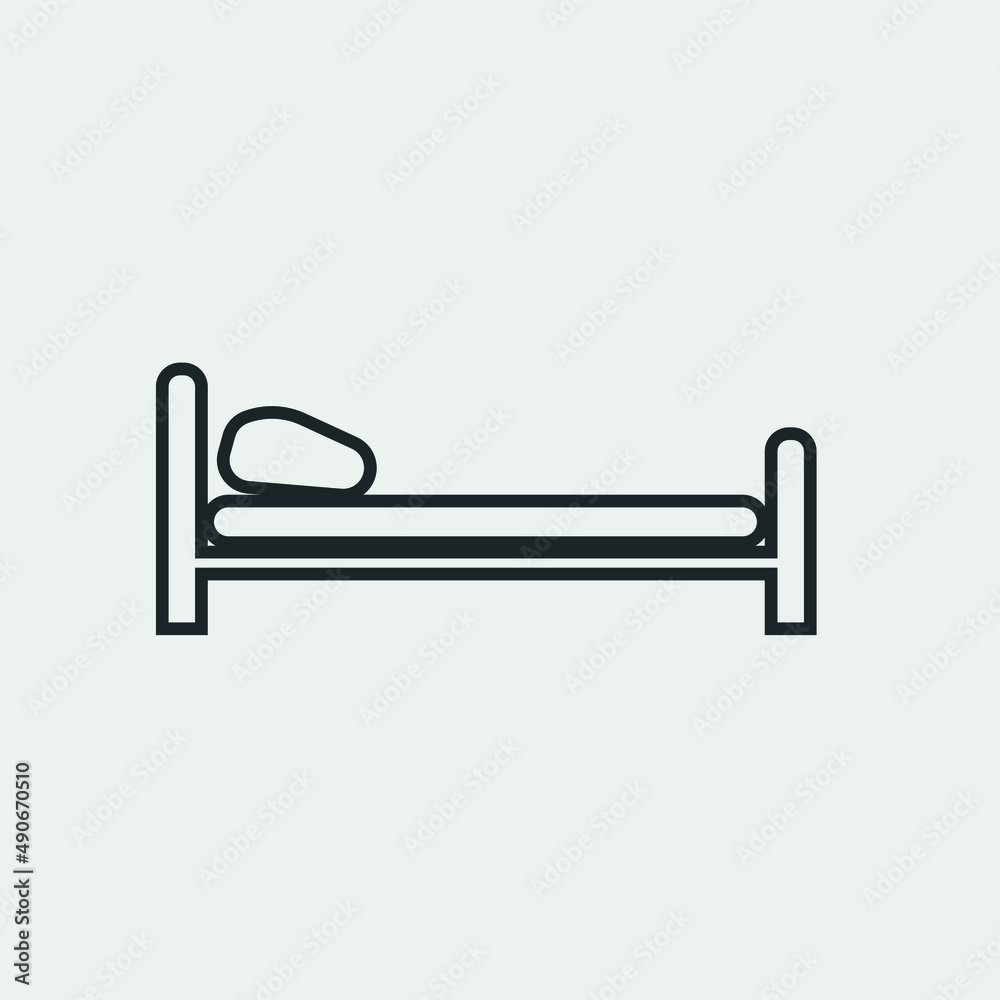 Hostel vector icon illustration sign Hostel vector icon illustration sign
