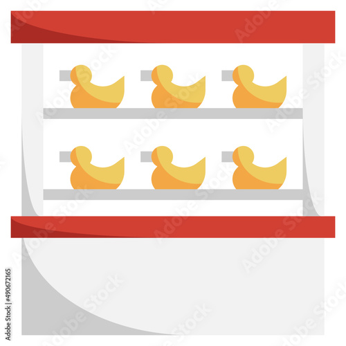 DUCK flat icon,linear,outline,graphic,illustration